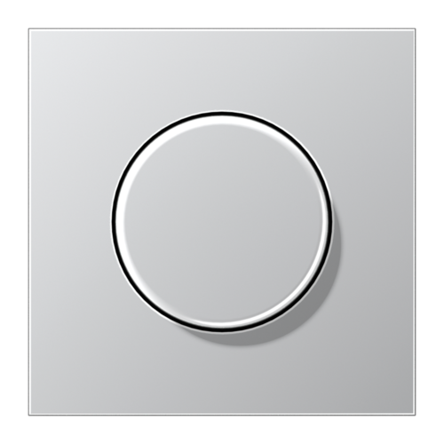 Накладка на светорегулятор JUNG LS METAL, алюминий