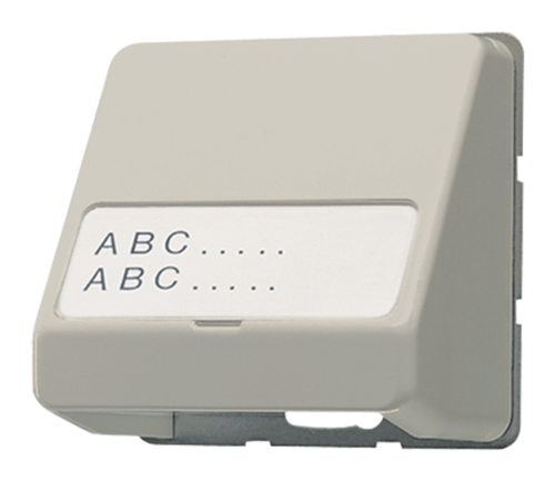 Накладка на розетку информационную JUNG LS METAL, стальной