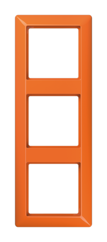 Рамка 3 поста JUNG AS 500, оранжевый