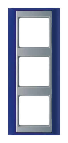 Рамка 3 поста JUNG A PLUS, синий