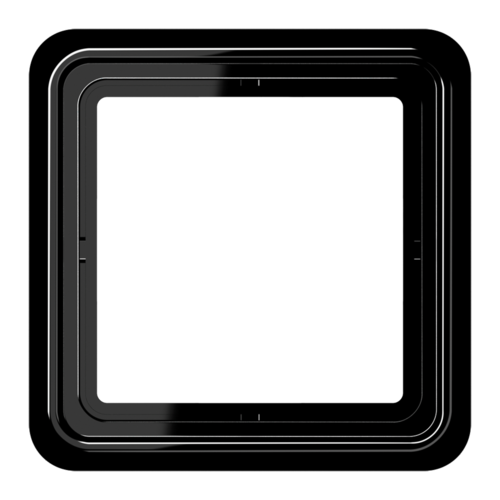 Рамка 1 пост JUNG CD 500, черный