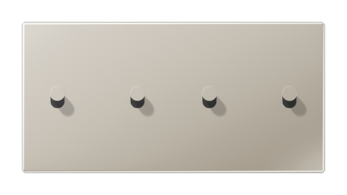 Накладка тумблера JUNG LS1912, сталь