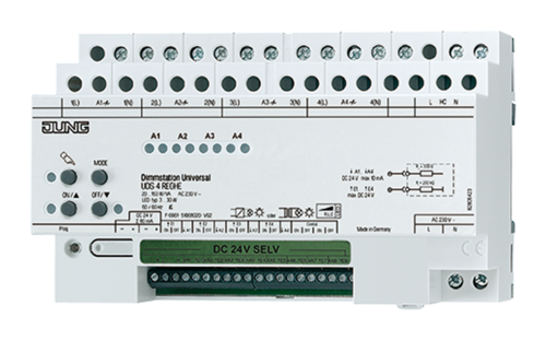 JUNG Мех Димм.станция на 4гр DIN