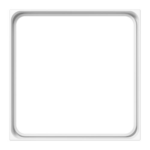 JUNG Промежуточная рамка; белая