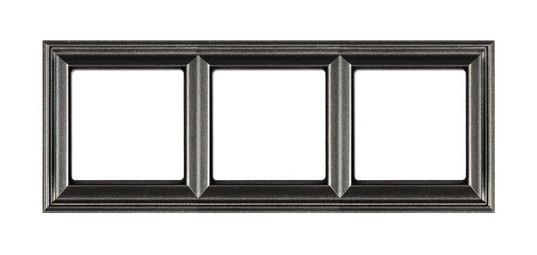 Рамка 3 поста JUNG ECO PROFI, антрацит