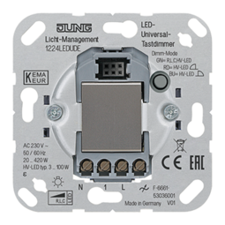 Механизм клавишного светорегулятора JUNG, 20-420 Вт/ВА, для LED 3-100 Вт