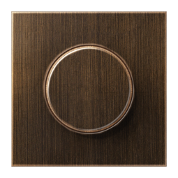 Накладка на светорегулятор JUNG LS METAL, античная латунь