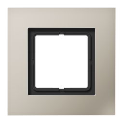 Рамка 1 пост JUNG LS PLUS, стальной