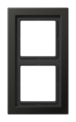 Рамка 2 поста JUNG LS DESIGN, антрацит