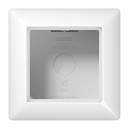 A500 Коробка 1-ная для накладного монтажа с рамкой, бел.