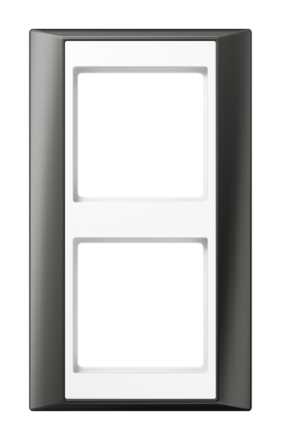 Рамка 2 поста JUNG A PLUS, антрацит