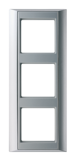 Рамка 3 поста JUNG A PLUS, алюминий