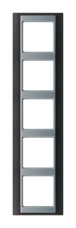 Рамка 5 постов JUNG A PLUS, антрацит