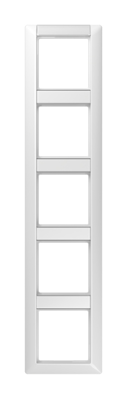 Рамка 5 постов JUNG AS 500, белый