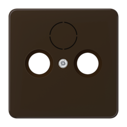 Накладка на розетку телевизионную JUNG CD 500, коричневый