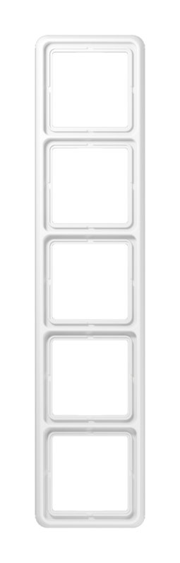 Рамка 5 постов JUNG CD, белый