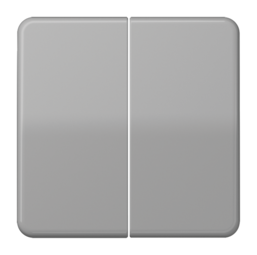 Клавиша двойная JUNG CD 500, серый