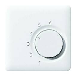 Накладка на терморегулятор Jung, белый, CDTR236PLWW-0